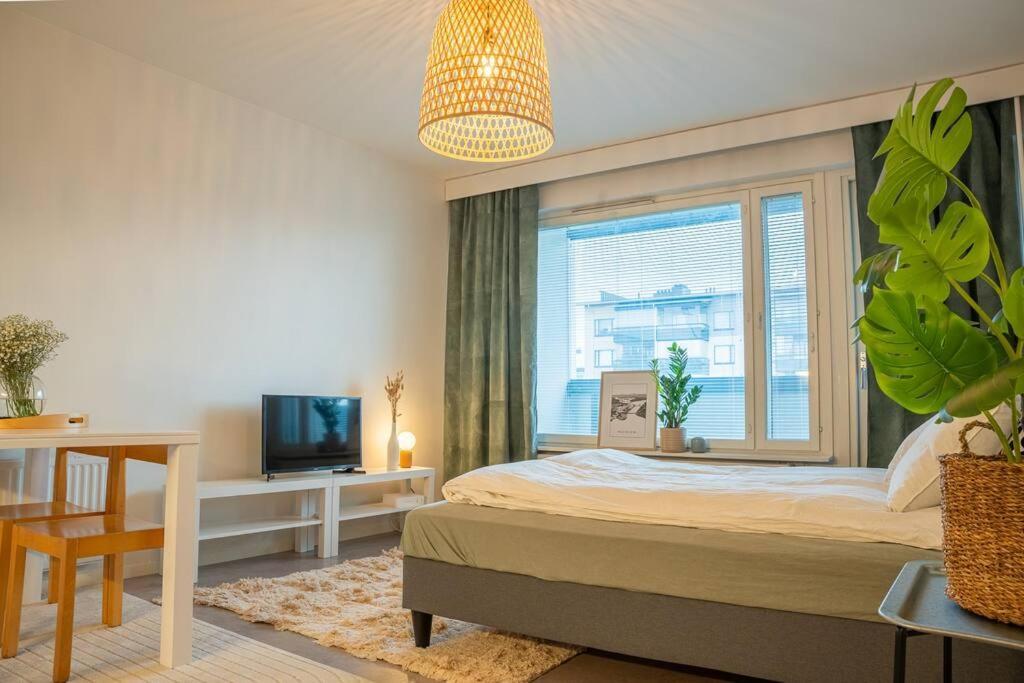 Arctic Downtown Dream: Cozy City Studio Rovaniemi Eksteriør bilde